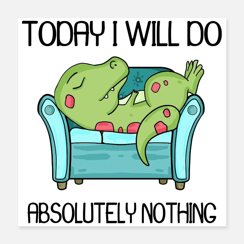 Funny saying, funny sayings Poster 16" x 16" (40x40 cm)
