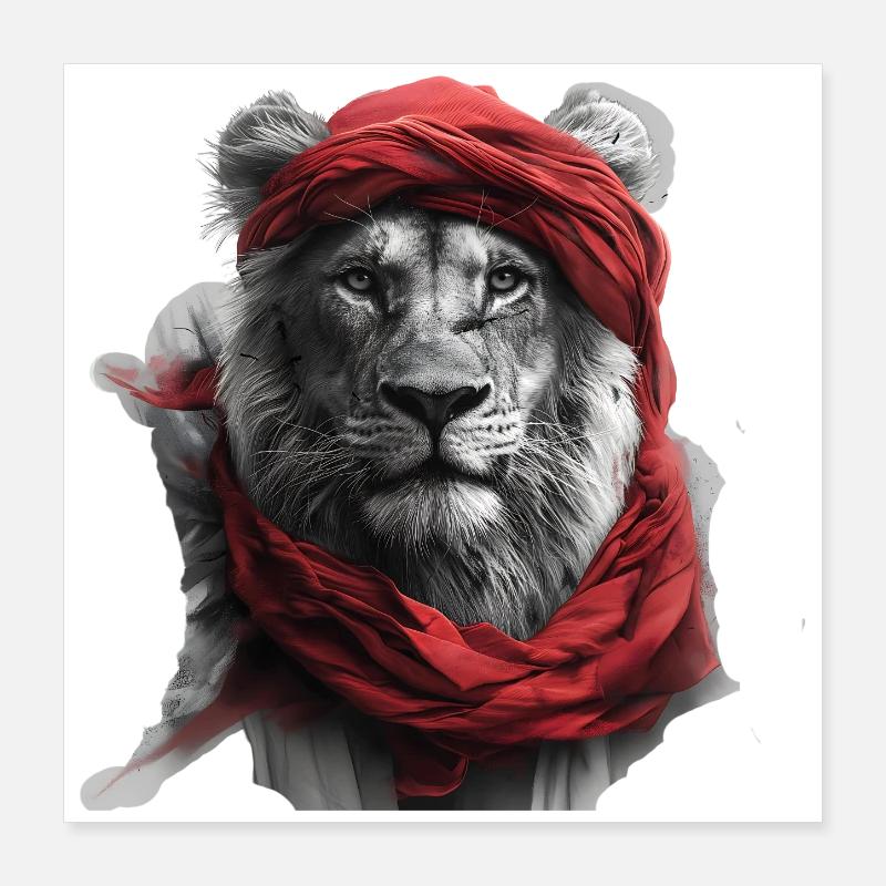 Roi du désert Poster 40 x 40 cm