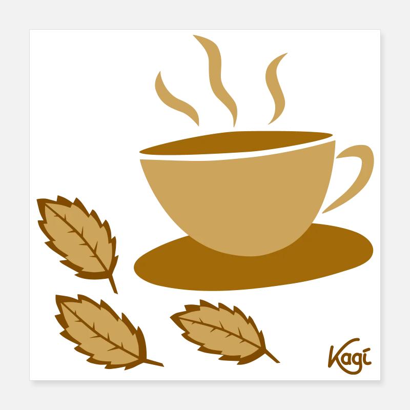 Teacup2 Poster 16" x 16" (40x40 cm)