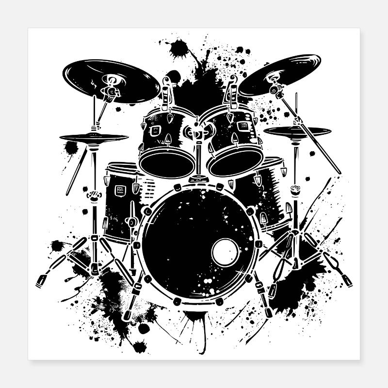 Trapset Poster 16" x 16" (40x40 cm)