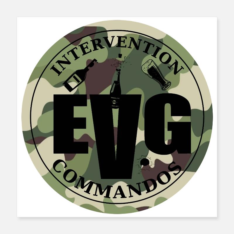 EVG Poster 40 x 40 cm