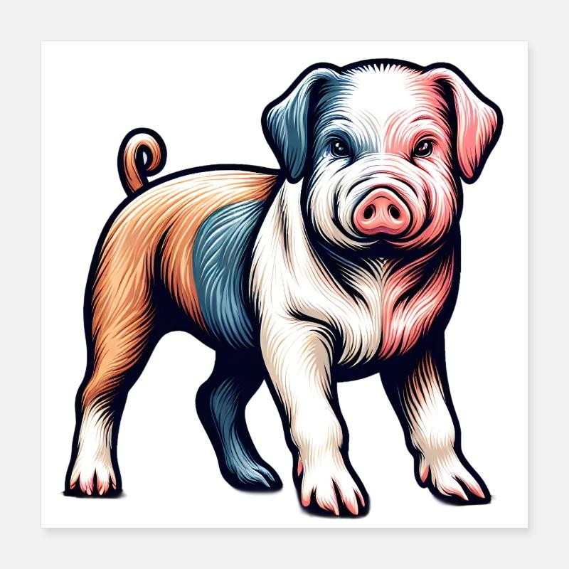 Weaker self Poster 16" x 16" (40x40 cm)