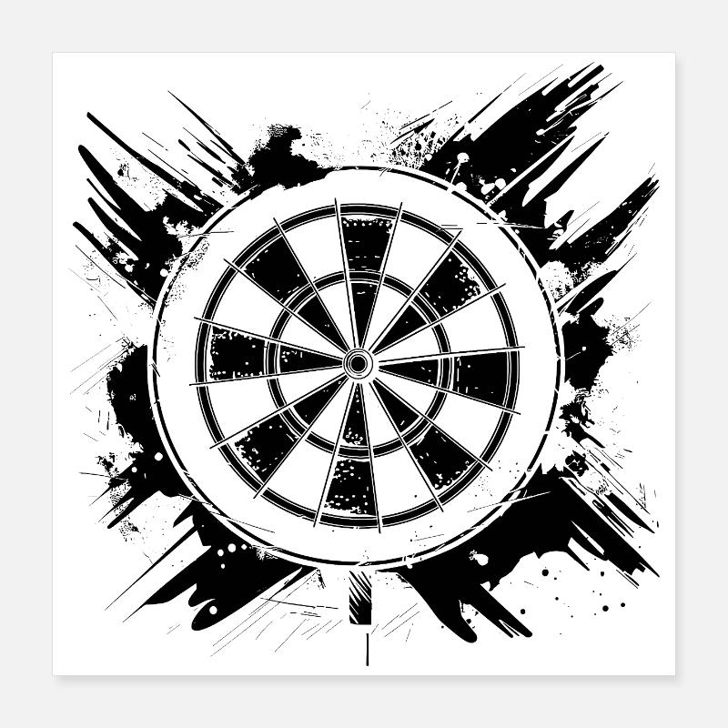 Cible Poster 40 x 40 cm