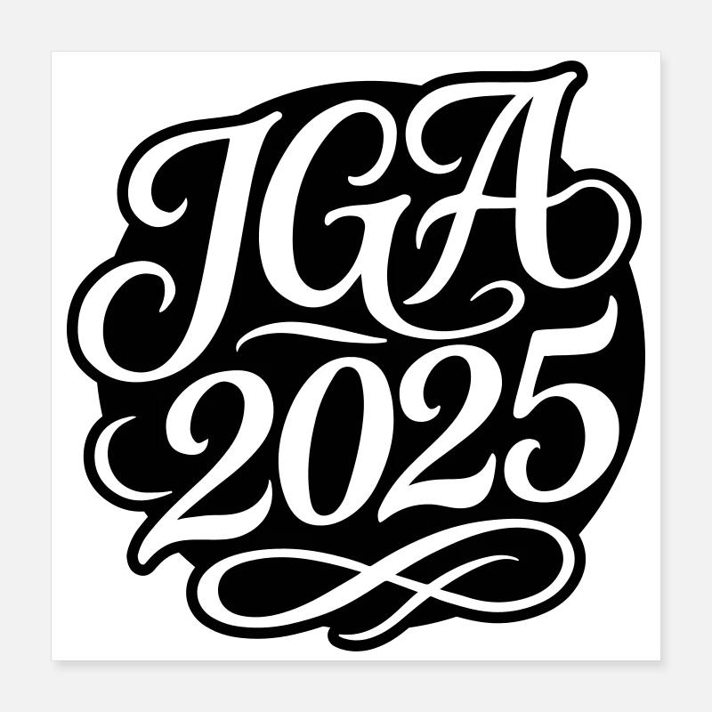 Jga 2025 Junggesellenabschied Poster 40x40 cm