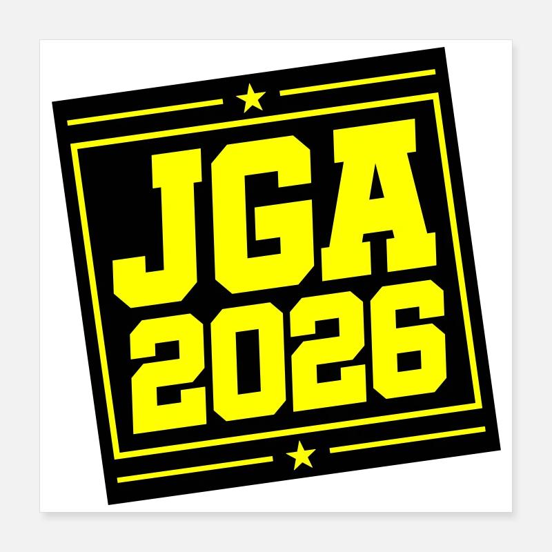 JGA 2026 Poster 40 x 40 cm