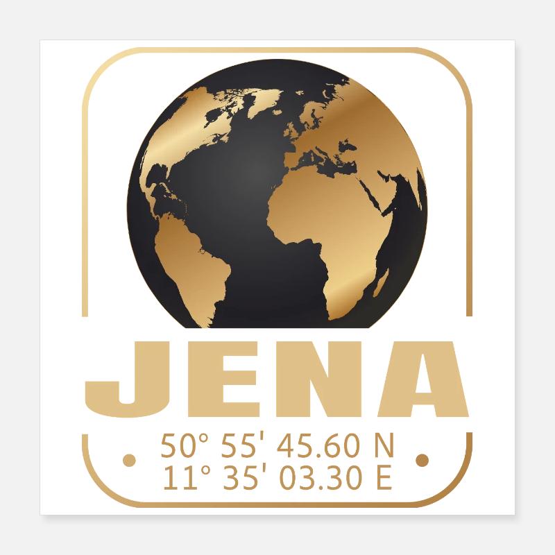 Jena Poster 40x40 cm