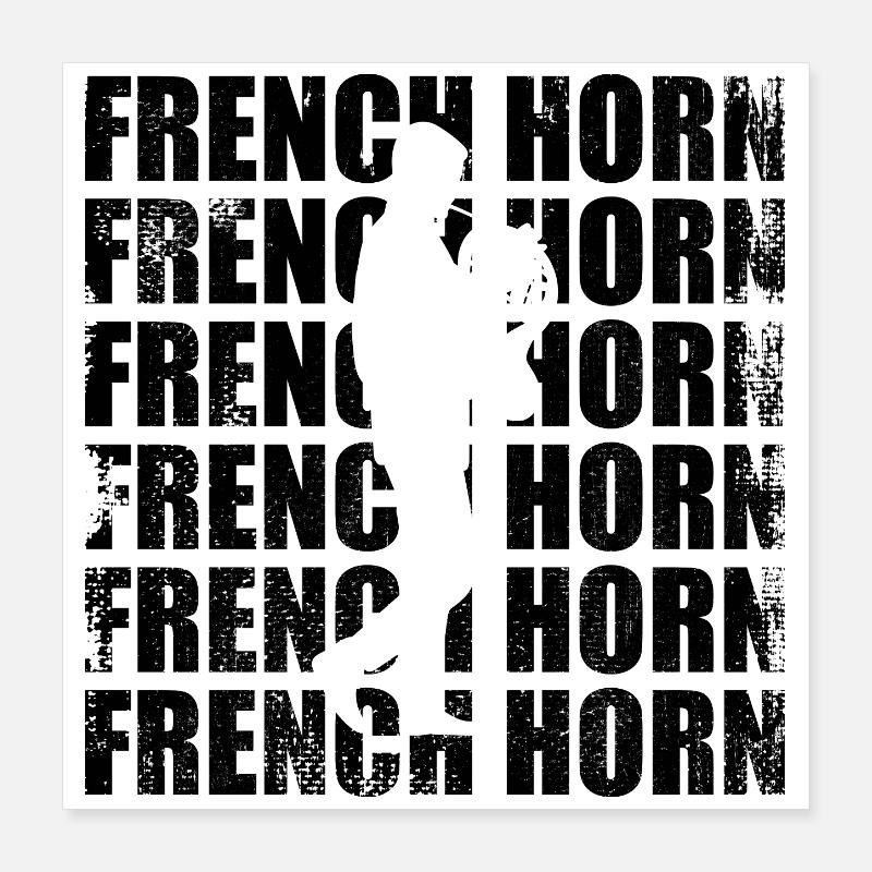 Clairon Poster 40 x 40 cm