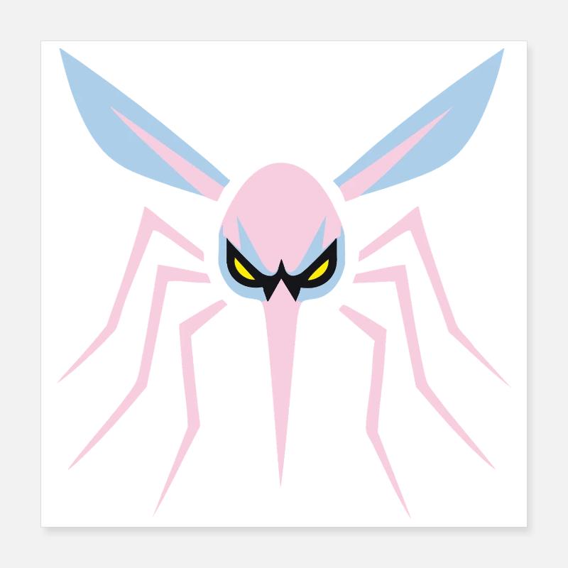 Mosquito, Mosquito, Insect, Evil Poster 16" x 16" (40x40 cm)