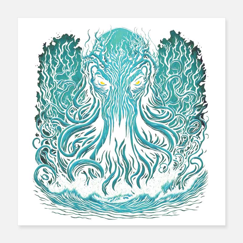 Cthulhu Poster 40 x 40 cm