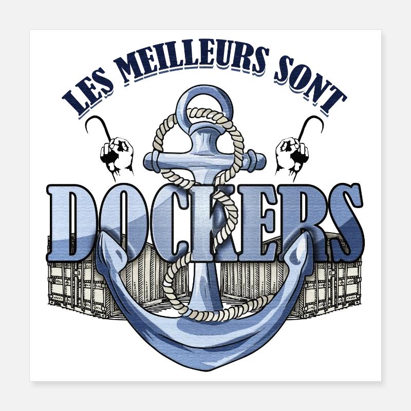 dockers Poster 40 x 40 cm