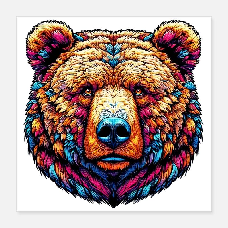 Ours Poster 40 x 40 cm