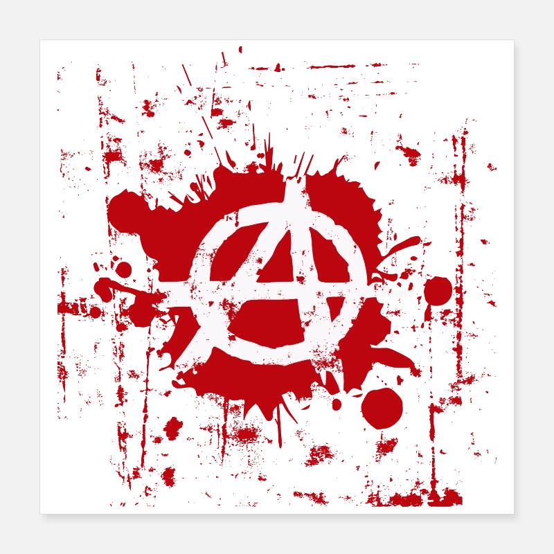 anarchy Poster 16" x 16" (40x40 cm)