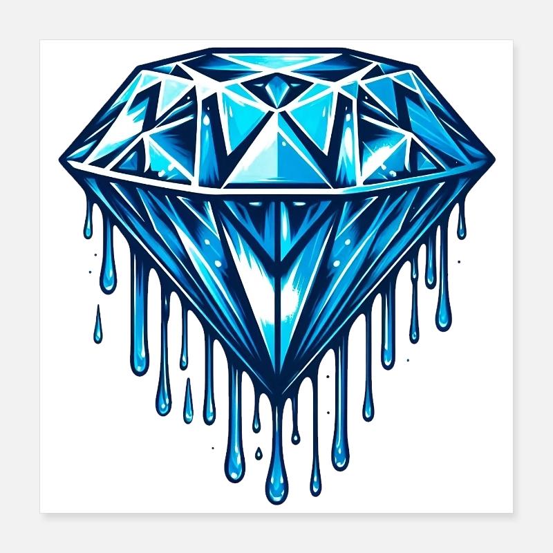 Diamond Poster 16" x 16" (40x40 cm)