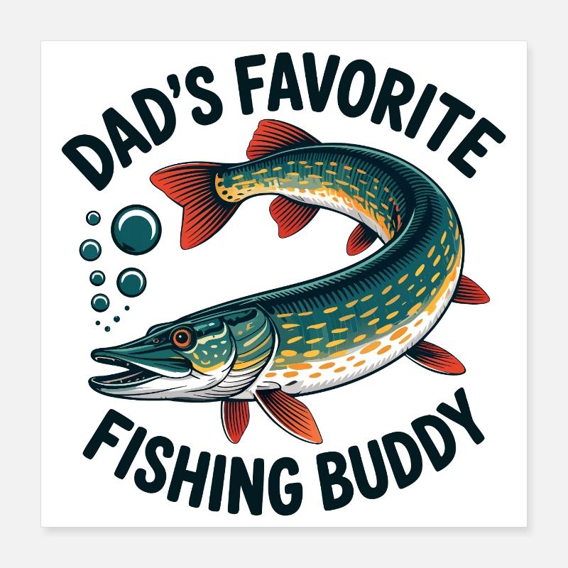 Papa Angel Buddy Poster 16" x 16" (40x40 cm)