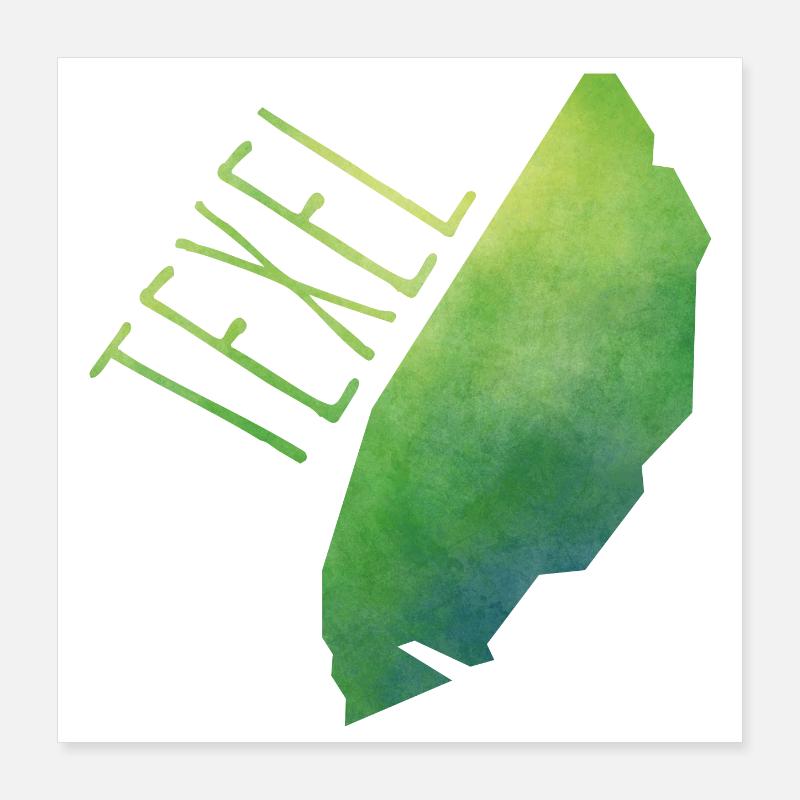 Texel Poster 40 x 40 cm