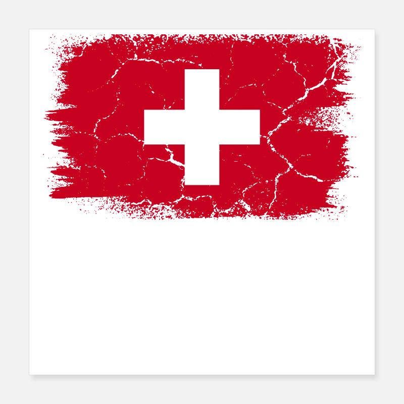 St. Moritz Poster 40x40 cm