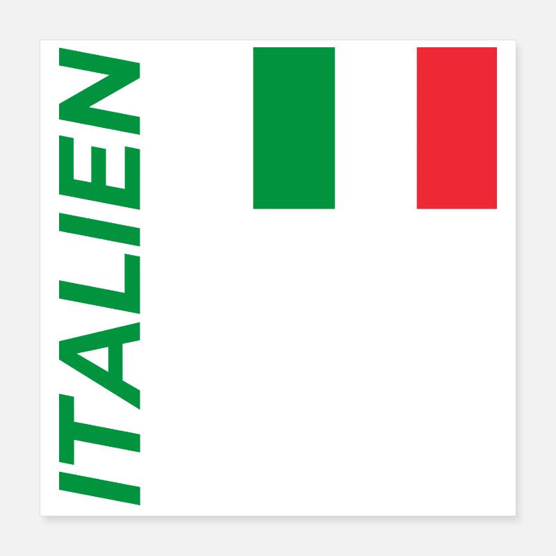 Neapel Poster 40x40 cm