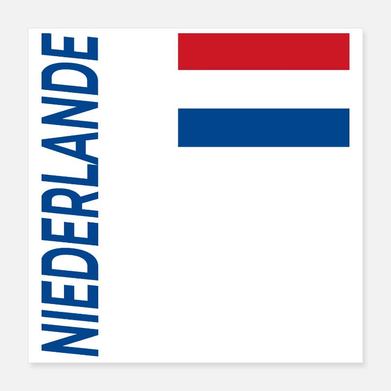 Amsterdam Poster 40 x 40 cm