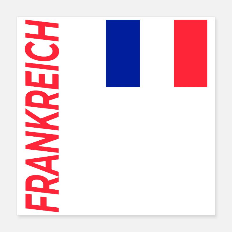 Paris Poster 16" x 16" (40x40 cm)