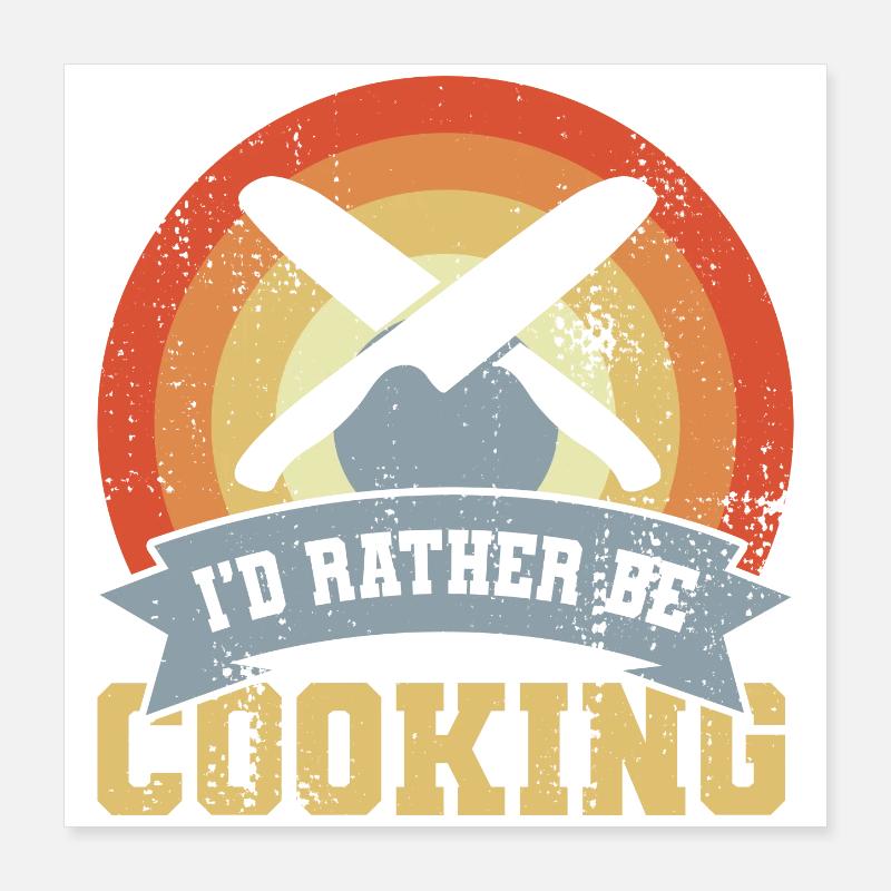 Recette Poster 40 x 40 cm