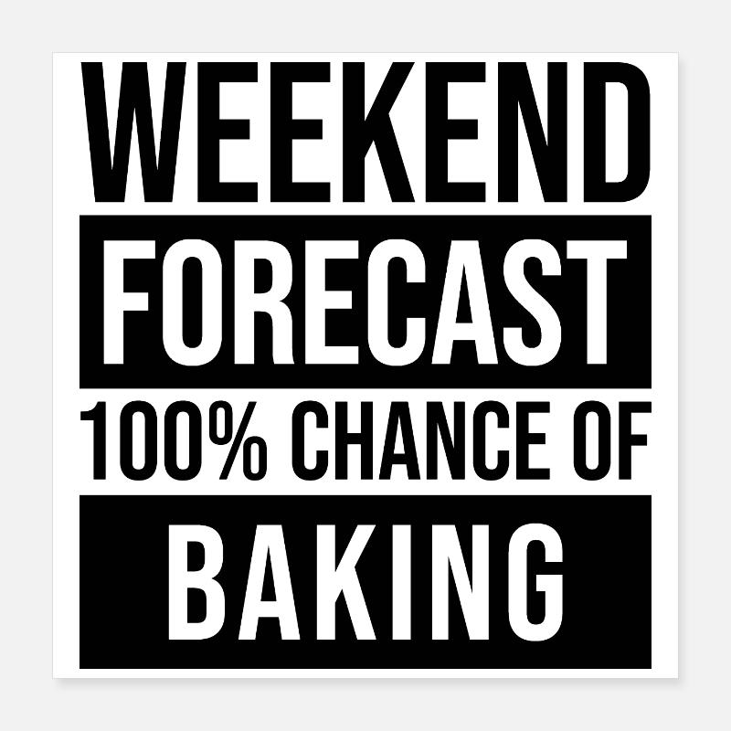 Bakery Poster 16" x 16" (40x40 cm)