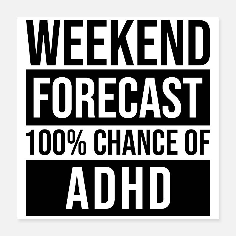 ADHS Poster 40x40 cm