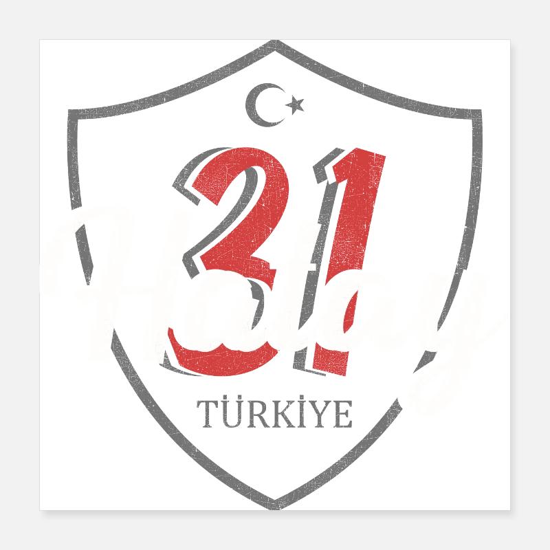 Hatay Poster 40x40 cm