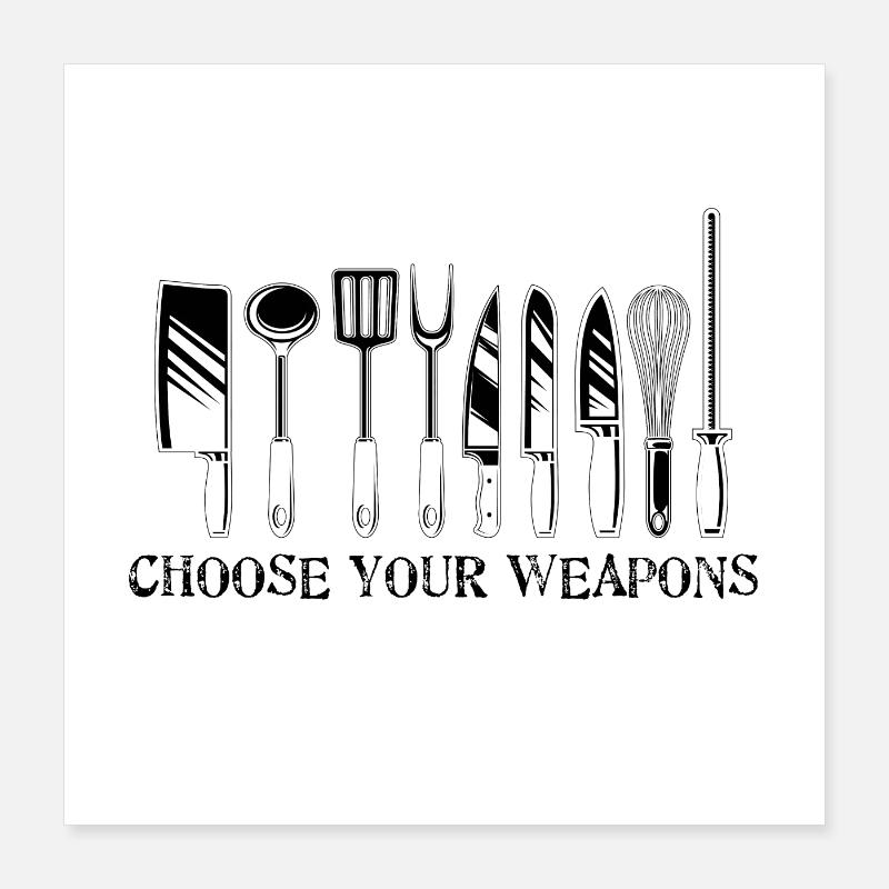 Cooking profession | Hobby chef cook cooking gift ideas Poster 16" x 16" (40x40 cm)