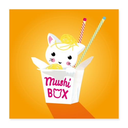 Mushi Box - Poster 40x40 cm