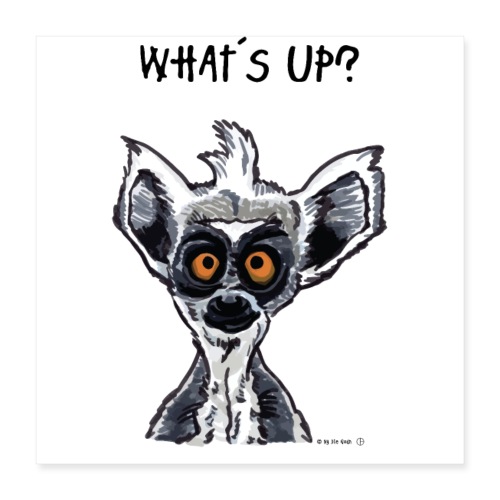 What´s up - Poster 40x40 cm
