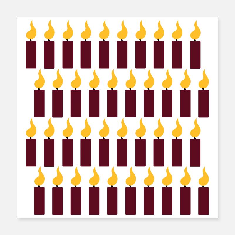 40.Geburtstag Poster 40x40 cm