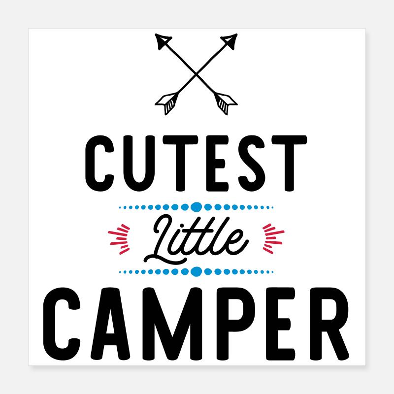 camper Poster 16" x 16" (40x40 cm)
