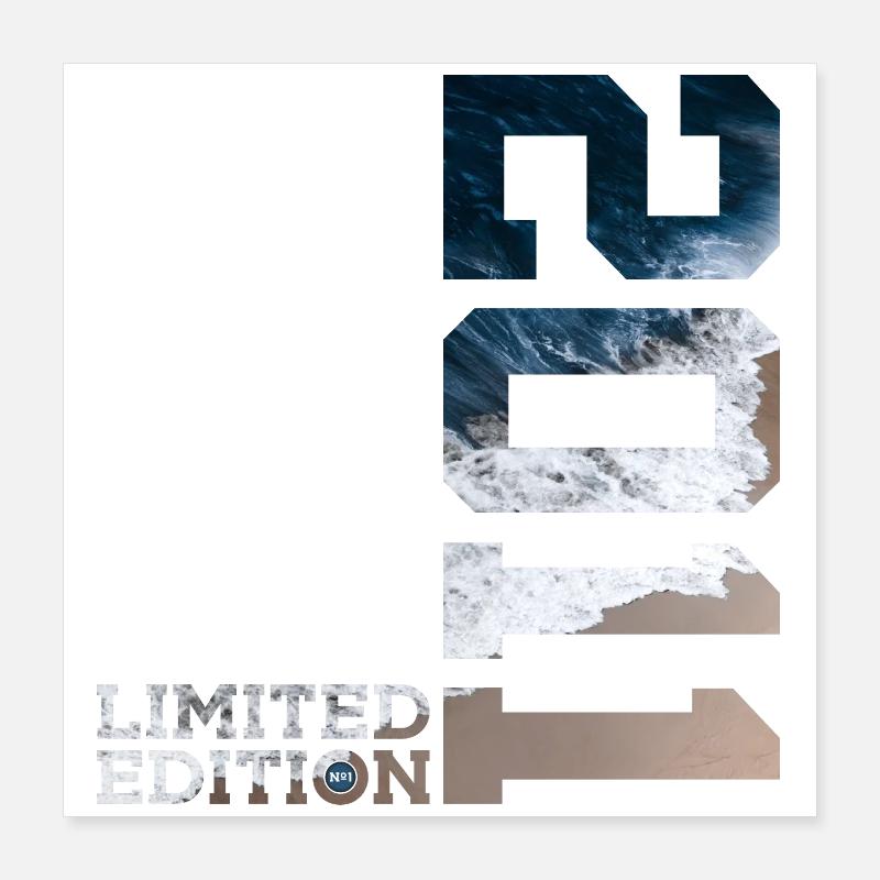 15E ANNIVERSAIRE ÉDITION LIMITÉE 2011 Poster 40 x 40 cm