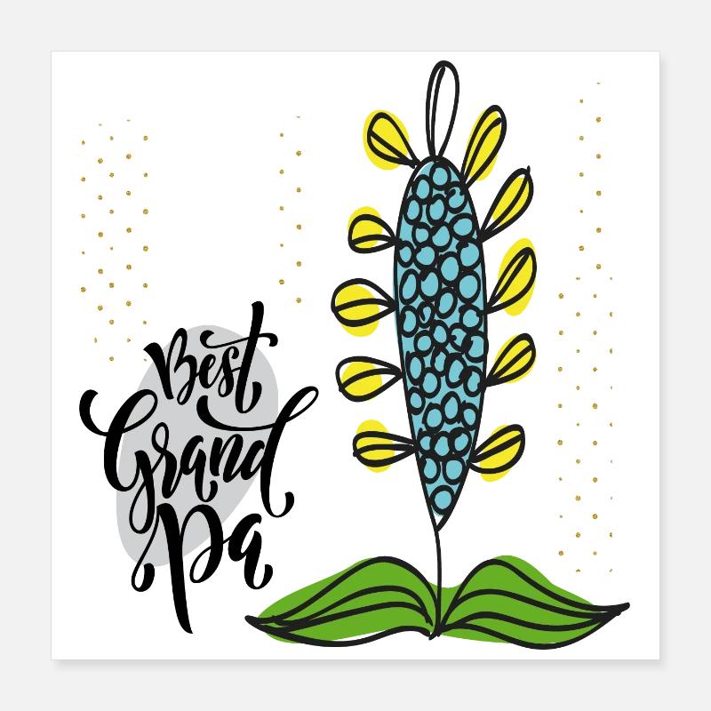 Papi Poster 40 x 40 cm