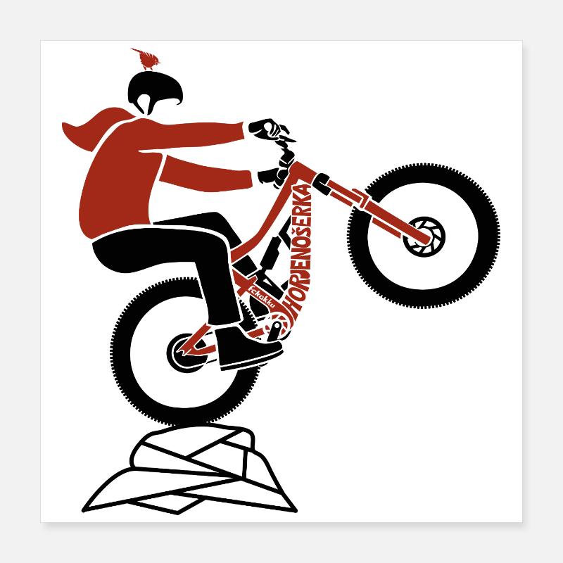HORJENOŠERKA Poster 16" x 16" (40x40 cm)