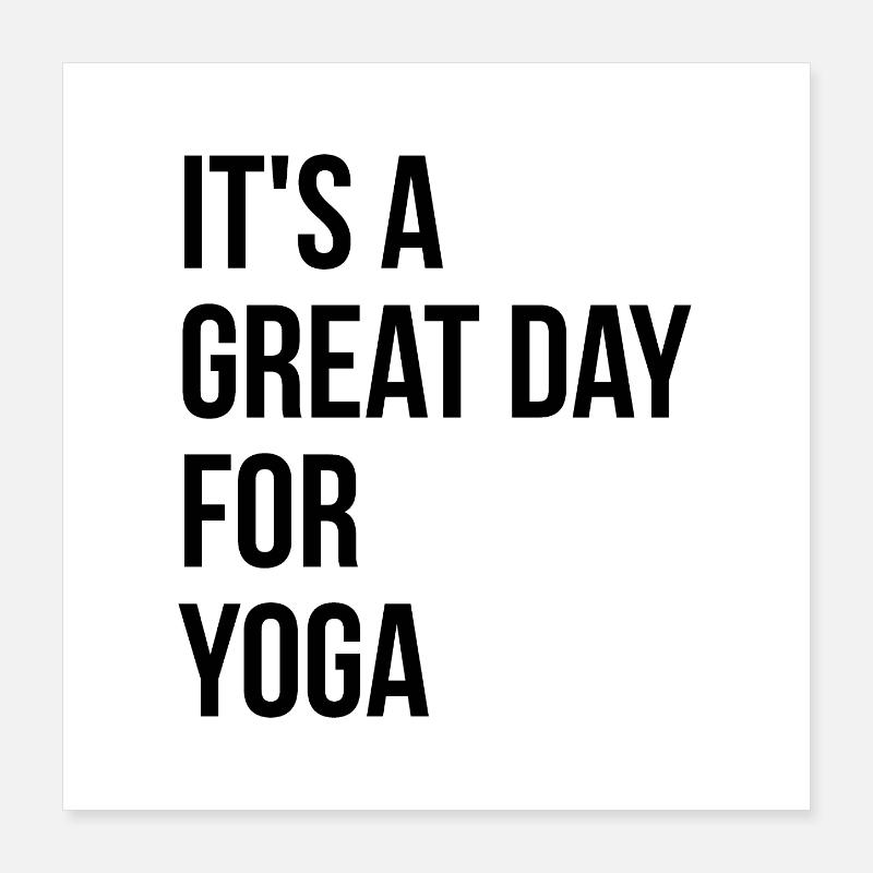 Joga Poster 40x40 cm
