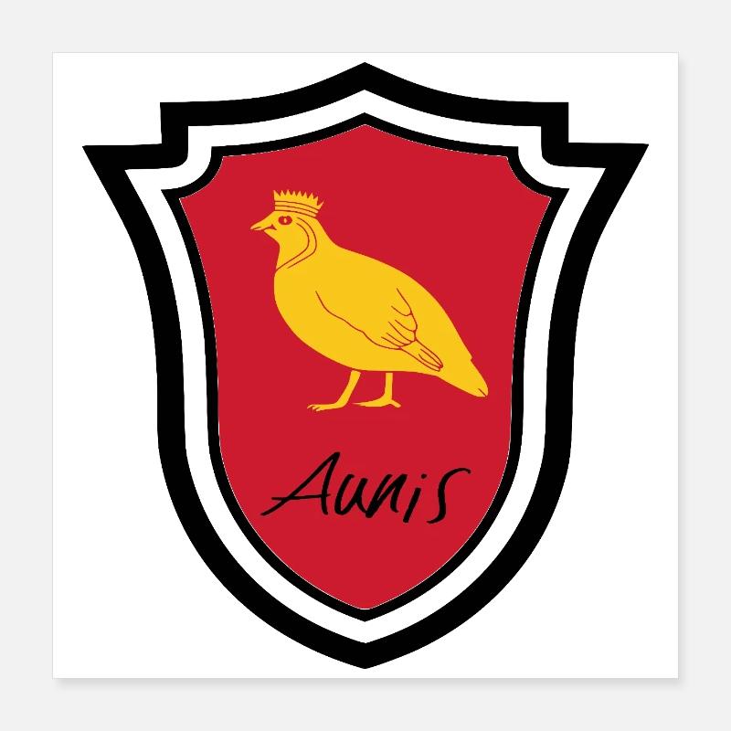 Aunis Poster 16" x 16" (40x40 cm)