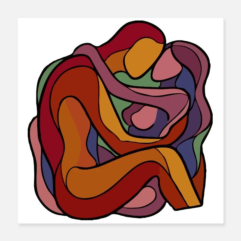 Intimacy Poster 16" x 16" (40x40 cm)