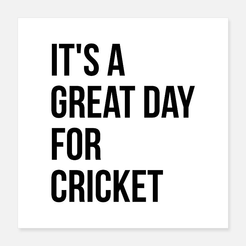 grillon Poster 40 x 40 cm