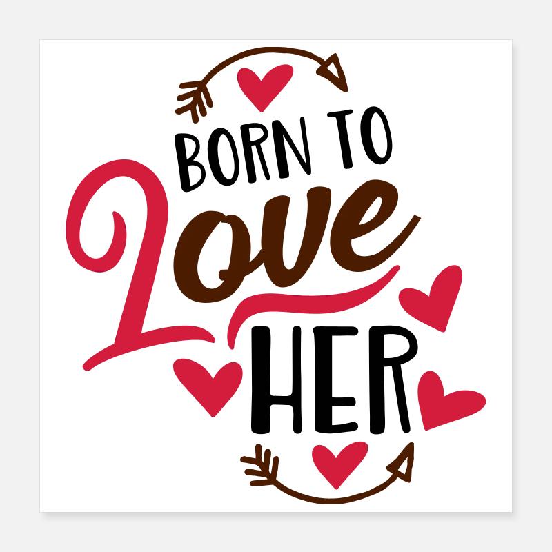 amour Poster 40 x 40 cm