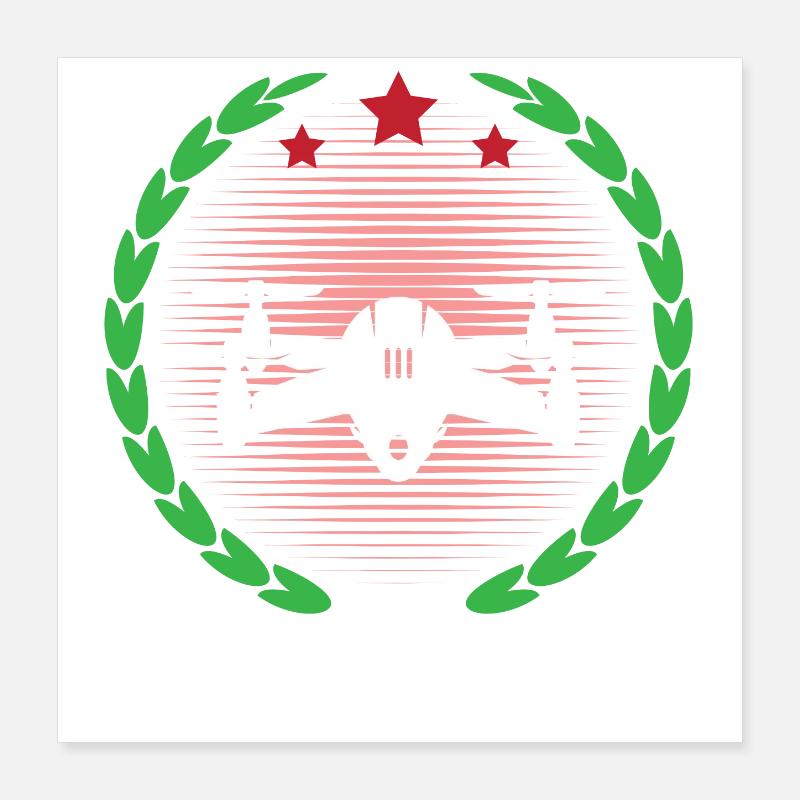 Drone Pilot Poster 16" x 16" (40x40 cm)