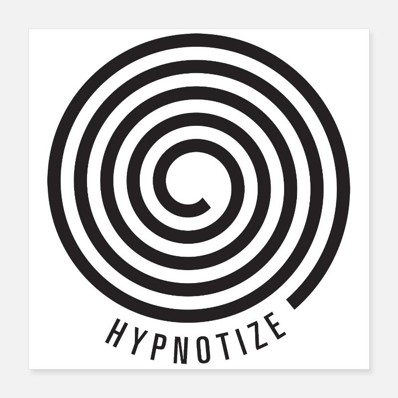 Hypnotize Poster 16" x 16" (40x40 cm)