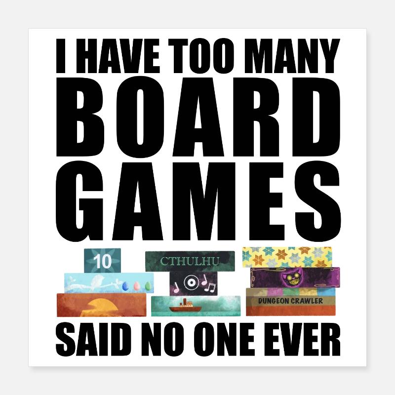 No one ever Poster 16" x 16" (40x40 cm)