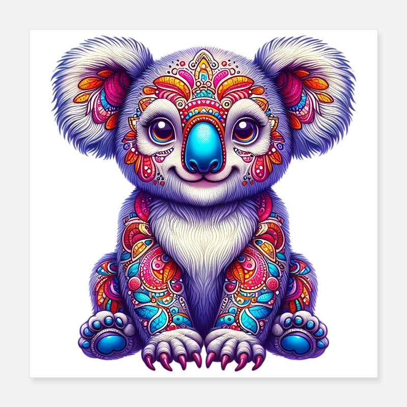 Koala Poster 40x40 cm