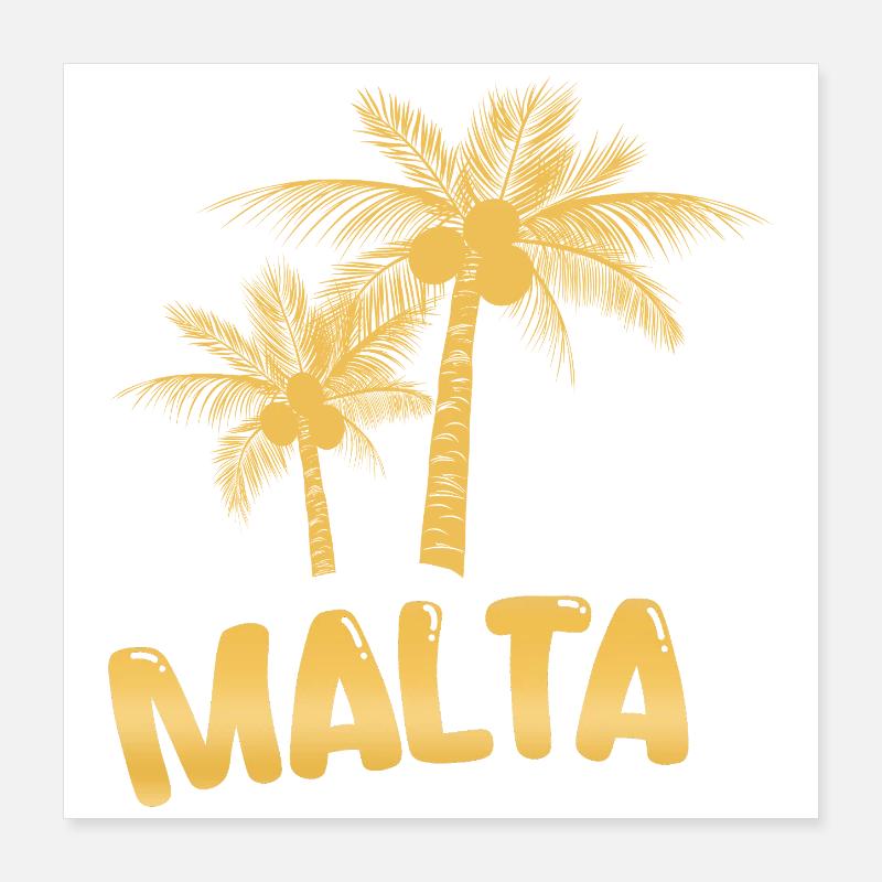 Malte Poster 40 x 40 cm