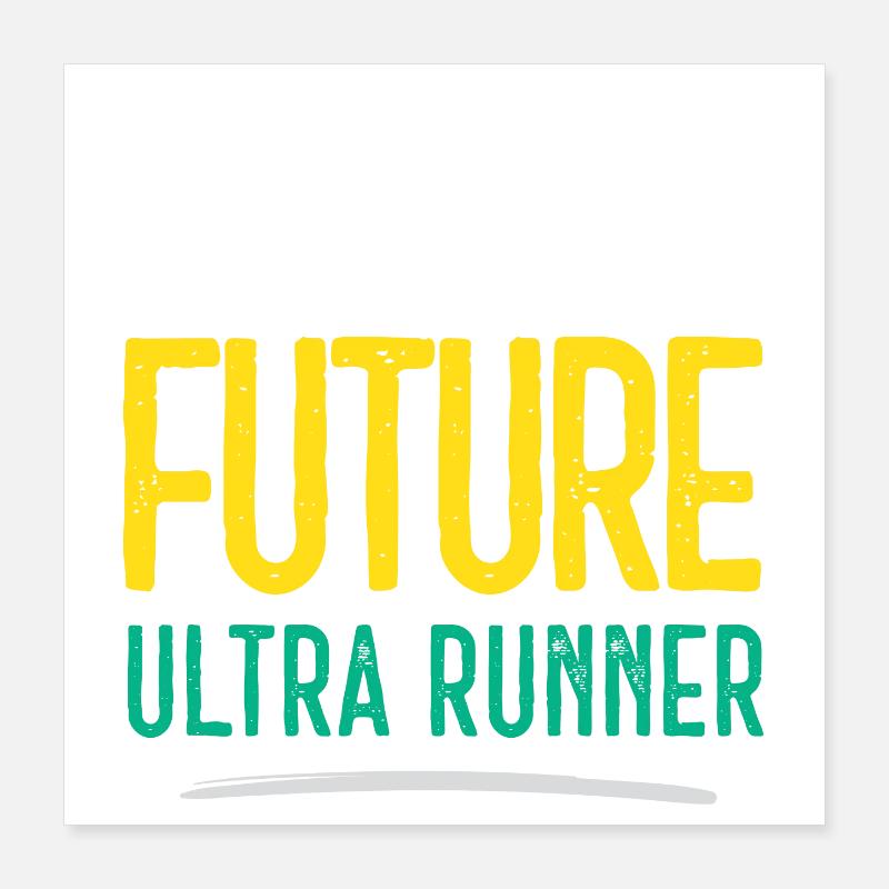 Futur Ultra Runner Poster 40 x 40 cm