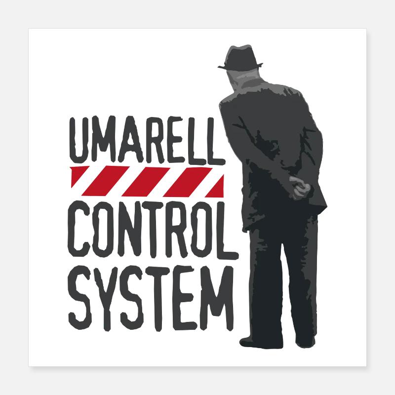 Umarell Poster 40 x 40 cm