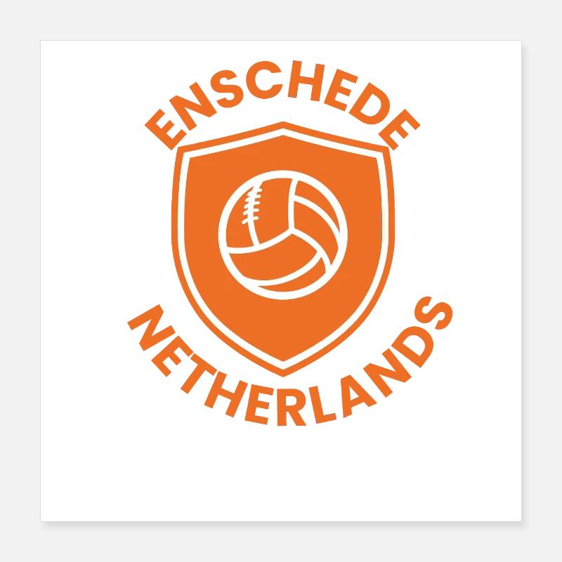 Scudo di Enschede Poster 40x40 cm