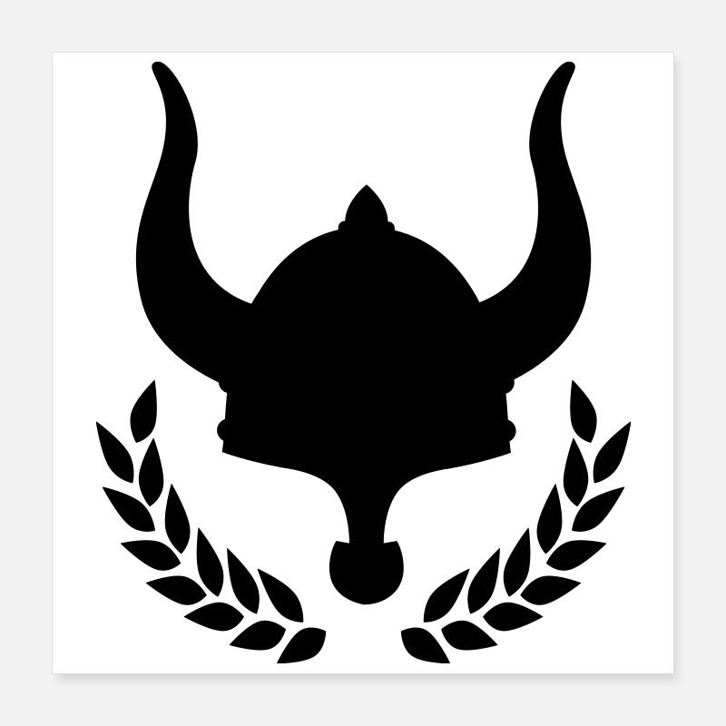 vikings Poster 16" x 16" (40x40 cm)