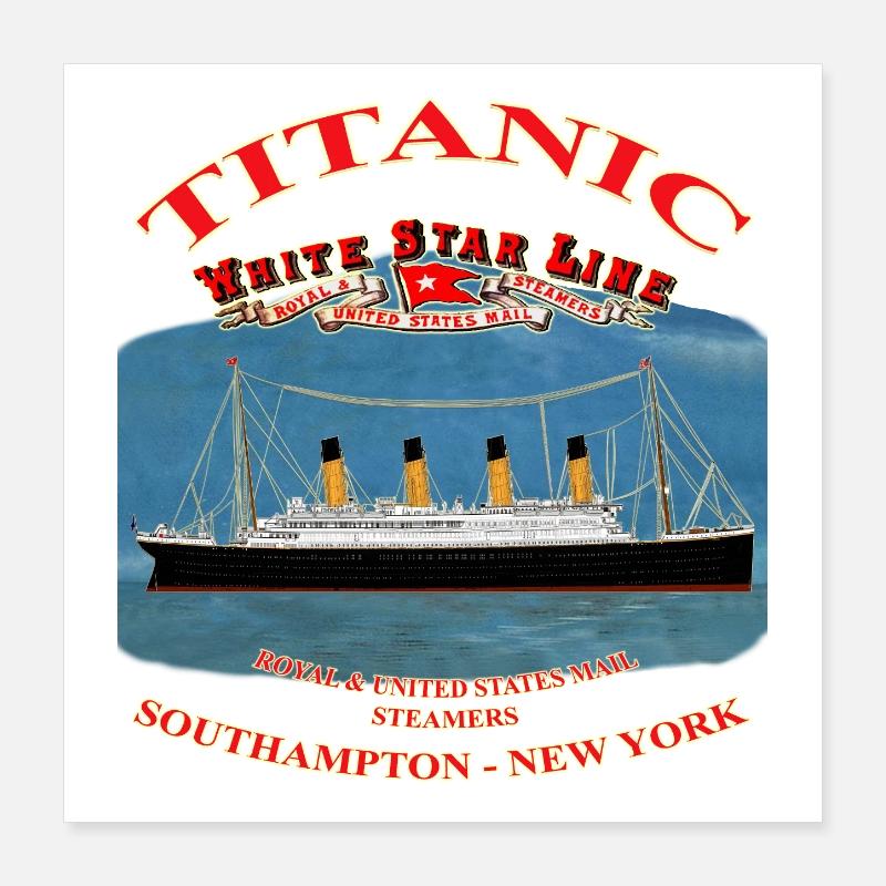 TITANIC CREATION Louis RUNEMBERG © Adagp Poster 40 x 40 cm